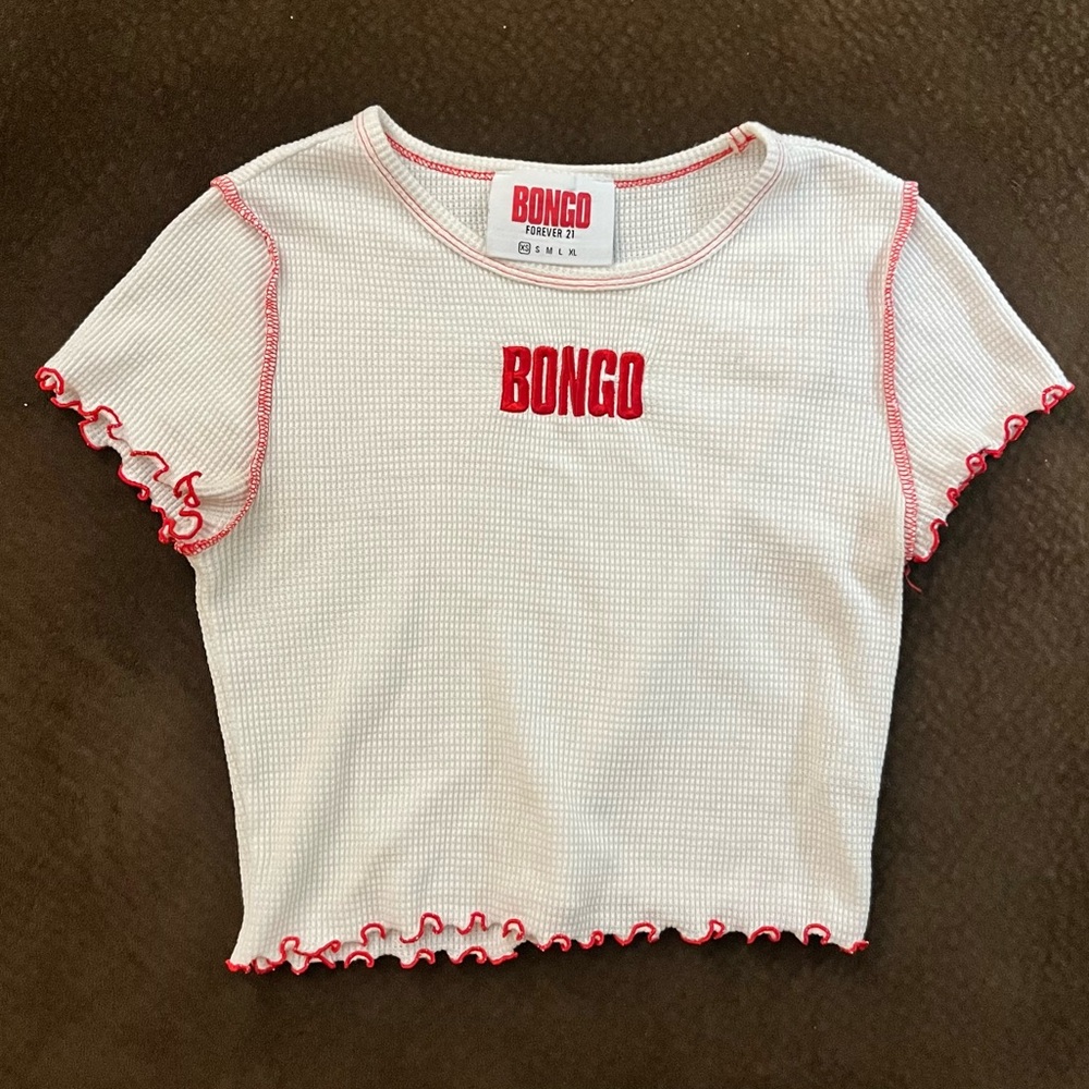 Bong Jeans Cropped Tshirt size XS